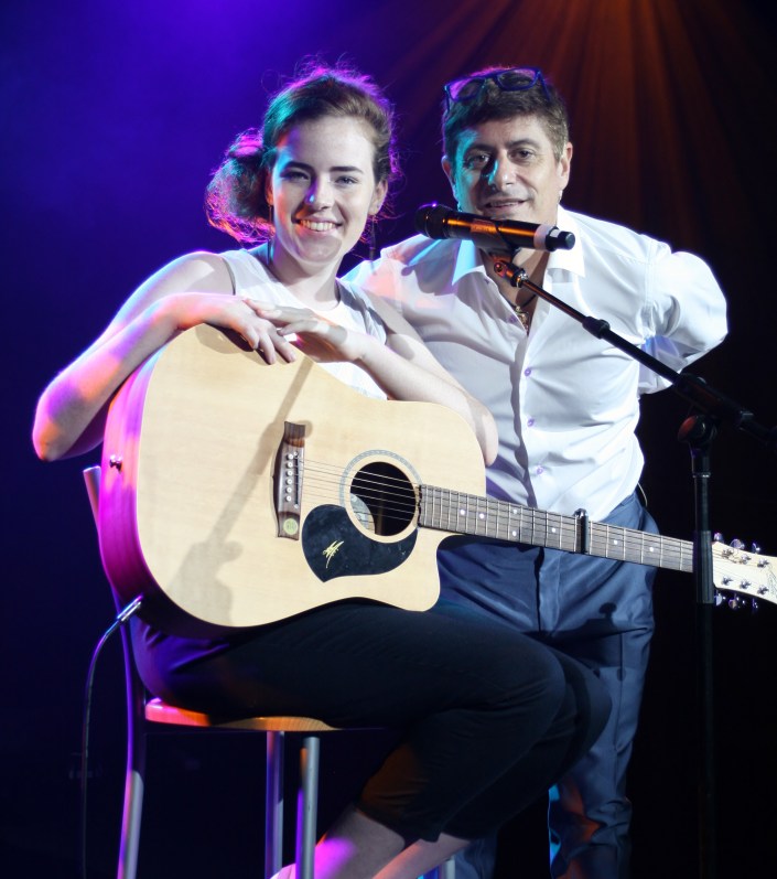 Pete J Irving With Singer/Songwriter Riley Watson