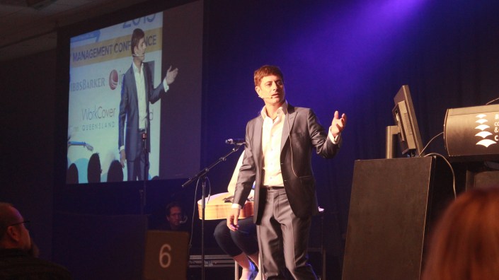 Pete J Irving at the ASIEQ Injury Management Conference 2015